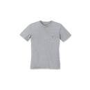 Carhartt Women Workwear Pocket Short Sleeve T-Shirt - heather grey - XL