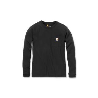 Carhartt Women Workwear Pocket Long Sleeve T-Shirt - black - XL