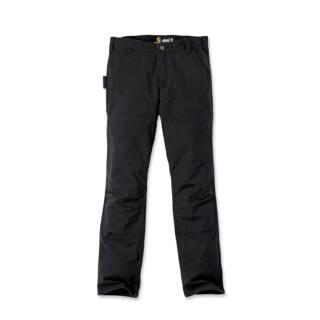 Carhartt Straight Fit Stretch Duck Double Front - black - W31/L32