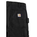 Carhartt Straight Fit Stretch Duck Double Front - black - W34/L30