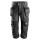 Snickers FlexiWork Pirate-Trousers with Holster Pockets - steelgrey-black -  46| W31/L32