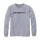 Carhartt Long Sleeve Emea Workwear Signature Graphic T-Shirt - Core Logo - heather grey - XS