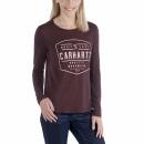 Carhartt Women Lockhart Graphic Long Sleeve T-Shirt - Ltd Edition
