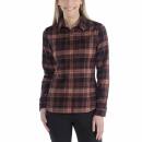 Carhartt Women Hamilton Flannel Shirt - port - L