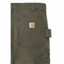 Carhartt Straight Fit Stretch Duck Double Front - tarmac - W36/L34
