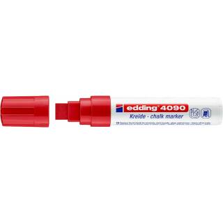 Edding 4090 Chalk Marker - red
