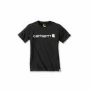Carhartt Women Workwear Logo Short-Sleeve T-Shirt - black...