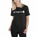 Carhartt Women Workwear Logo Short-Sleeve T-Shirt - black - XL