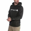 Carhartt Delmont Graphic Hooded Sweatshirt - black heather - XL