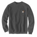 Carhartt Crewneck Pocket Sweatshirt - carbon heather - L