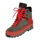 Meindl Airstream Forestry Safety Boots - grey-red - 41