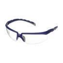 3M Solus 2000 Schutzbrille - klar - blau/grau - kratzfest+