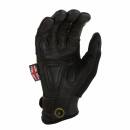 Dirty Rigger Leather Grip Gloves Full Finger - 8 / S