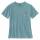 Carhartt Women Workwear Pocket Short Sleeve T-Shirt - tourmaline snow heather - M