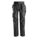 Snickers FlexiWork floor-layer work pants with holster...