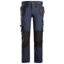 AllroundWork Full Stretch Work Pants With Holster Pockets - navy-black - 104