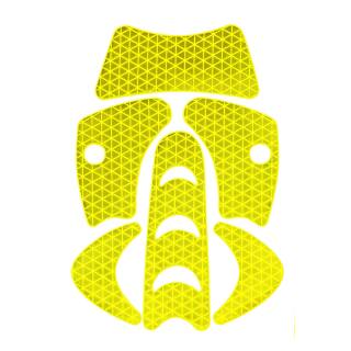 Kask Helmet Reflective Sticker Set Plasma/Superplasma - yellow