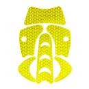 Kask Helm Reflektor Aufkleber Set Plasma/Superplasma - gelb