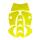Kask Helmet Reflective Sticker Set Plasma/Superplasma - yellow