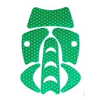 Kask Helmet Reflective Sticker Set Plasma/Superplasma - green