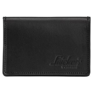 Snickers Leather Card Holder - black