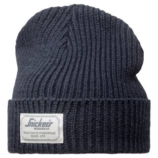 Snickers AllroundWork Wool Mix Fishermans Hat - navy