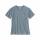Carhartt Women Workwear Pocket Short Sleeve T-Shirt - folkstone gray heather - S