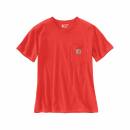 Carhartt Women Workwear Pocket Short Sleeve T-Shirt - currant heather - XS