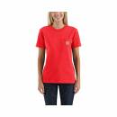 Carhartt Women Workwear Pocket Short Sleeve T-Shirt - currant heather - XS