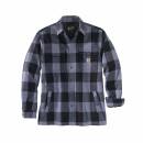 Carhartt Hubbard Sherpa Lined Shirt Jac - folkstone gray - M