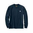 Carhartt Workwear Pocket T-Shirt L/S - navy - XL