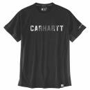 Carhartt Force Flex Block Logo T-Shirts S/S - black - M
