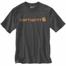 Carhartt Emea Core Logo Workwear Short Sleeve T-Shirt - carbon heather - S