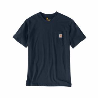 Carhartt Workwear Pocket Short Sleeve T-Shirt - navy - XS
