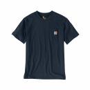 Carhartt Workwear Pocket Short Sleeve T-Shirt - navy - XS