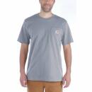 Carhartt Workwear Pocket Short Sleeve T-Shirt - heather grey - XS