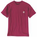 Carhartt Workwear Pocket Short Sleeve T-Shirt - beet red...