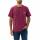 Carhartt Workwear Pocket Short Sleeve T-Shirt - beet red heather - XS