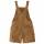 Carhartt Women Rugged Flex Canvas Shortall - carhartt brown - XL