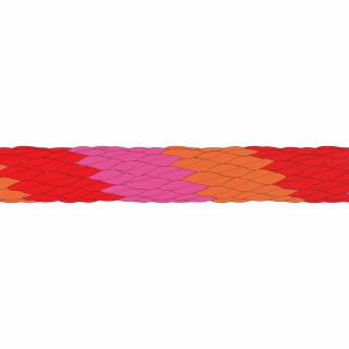 Liros Lirolen - 18 mm Rigging Working Rope - yard goods - pink-orange-red