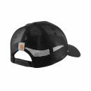 Carhartt Mesh Back Crafted Patch Cap - black