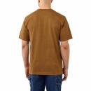 Carhartt Workwear Pocket Short Sleeve T-Shirt - oiled walnut heather - S