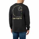 Carhartt Half Zip Thermal L/S T-Shirt - elm heather - M