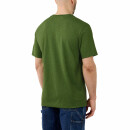 Carhartt Emea Core Logo Workwear Short Sleeve T-Shirt - arborvitae heather - XS