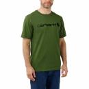 Carhartt Emea Core Logo Workwear Short Sleeve T-Shirt - arborvitae heather - M