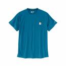 Carhartt Force Flex Pocket  S/S T-Shirt - marine blue - S