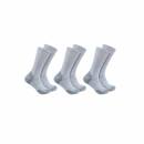 Carhartt Cotton Blend Crew Sock 3 Pack - grey - XL