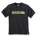 Carhartt Relaxed Fit Heavyweigth Short Sleeve Logo Graphic T-Shirt - carbon heathert - XL