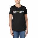 Carhartt Women Relaxed Fit Lightweight Short-Sleeve Multi Color Logo Graphic T-Shirt
