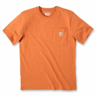 Carhartt Workwear Pocket Short Sleeve T-Shirt - marmelade heather - M